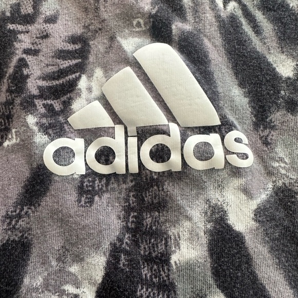 Adidas Workout Racerback Tank Top - Womens Size XS - Black and Gray - Picture 2 of 3